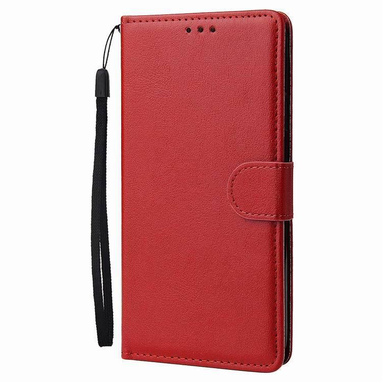 Simple Leather case for Samsung Galaxy S6 Edge - red