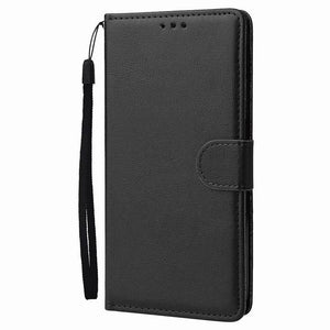 Simple Leather case for Samsung Galaxy Note 4 - Black