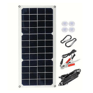 Solar panels 12v 30w solar panel car van boat caravan camper trickle portable battery charger