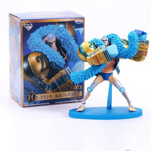 Kids Gifts Design One Piece Blue Franky 20th Anniversary Figure ES78