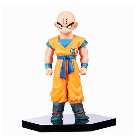 New 11cm Dragon Ball Z Super Krillin Kuririn Pvc Action Figure Collectible Model Toy ES117ES117