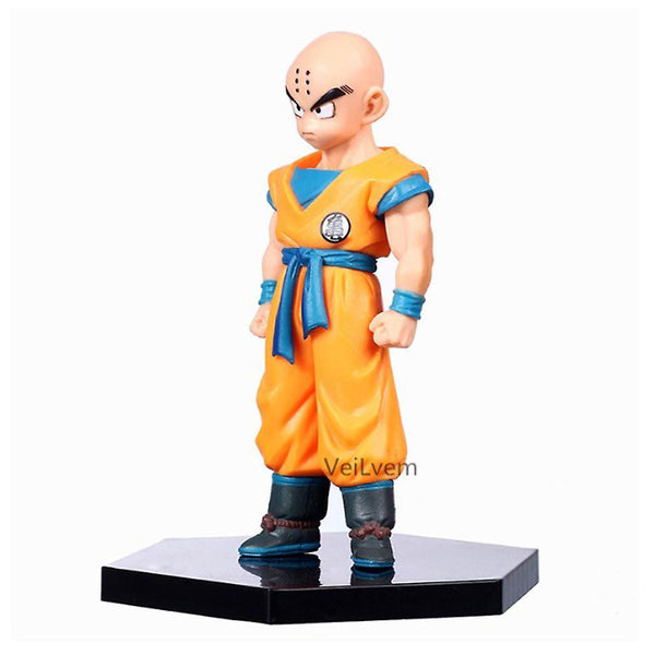 New 11cm Dragon Ball Z Super Krillin Kuririn Pvc Action Figure Collectible Model Toy ES117ES117