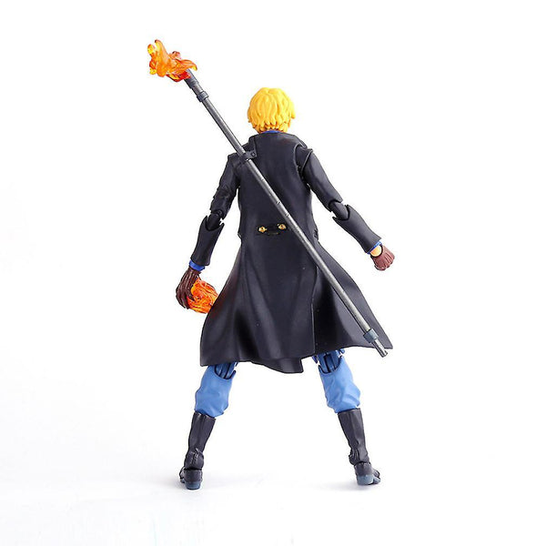 Kids Gifts Design One Piece Burning Fruit Super Movable Sabo Figure ES647