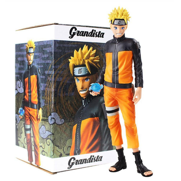 New 28cm Anime Naruto Shippuden Uzumaki Figure Toys Grandista Shinobi Relations Figurine ES837ES837