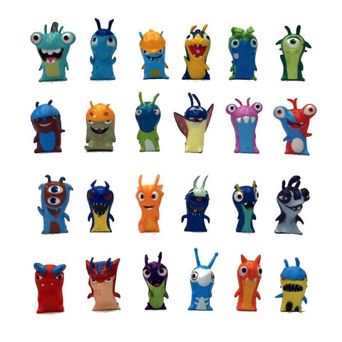 New 24pcs/set 5cm Anime Cartoon Slugterra Mini Pvc Action Figures Toy ES967ES967