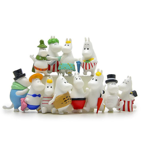 New 12pcs Moomin Figure Toy ES1003ES1003