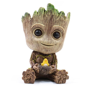 New Guardians Of The Galaxy Baby Groot Figure Toy Flower Pot ES1047ES1047