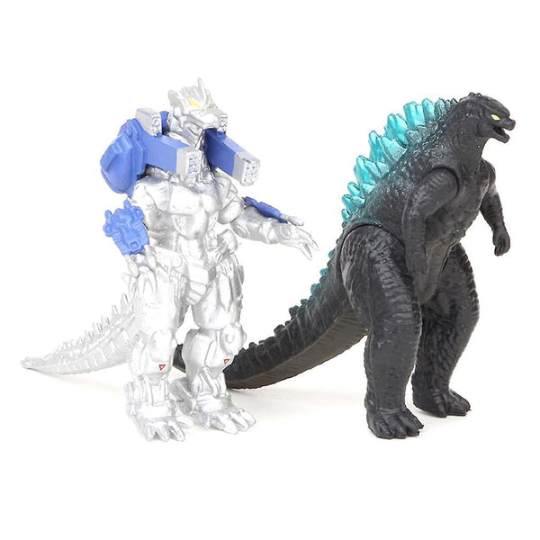 New 10pcs Godzilla Monster Dinosaur Figure Toy Mosra Three-head King Kidola Monster Model ES1051ES1051