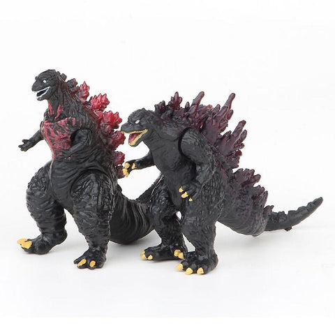 New 10pcs Godzilla Monster Dinosaur Figure Toy Mosra Three-head King Kidola Monster Model ES1051ES1051