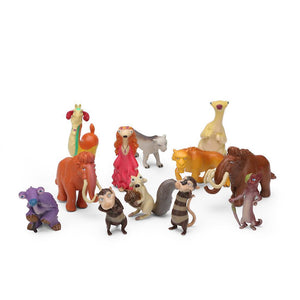 New 12pcs Ice Age Sid Manny Allie Diego Figure Toy Model ES1123ES1123