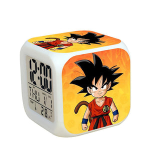 New Dragon Ball Alarm Clock Son Goku Led Clock Square ES1162