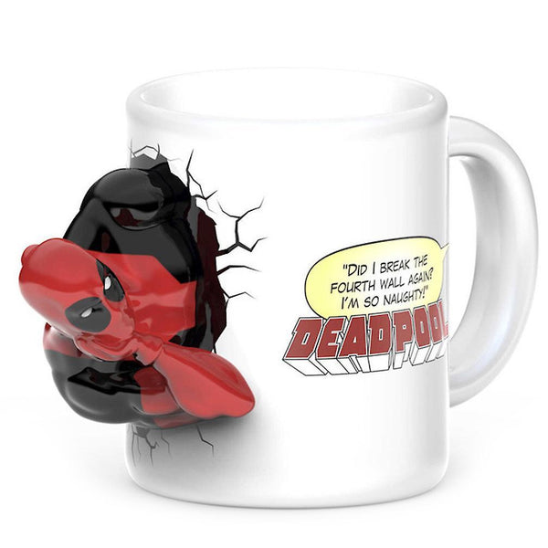 New Mug Deadpool Mug Cup 3d Ceramic Cup ES2102