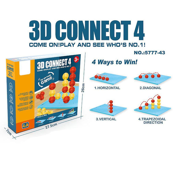 New 3d Connect 4 Party Game Family Funny Toy ES2268ES2268