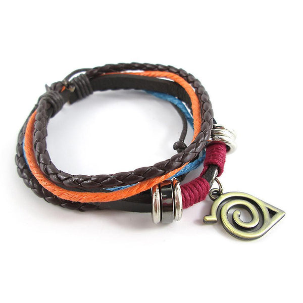 New Uzumaki Naruto Woven Bracelet Wristband ES2637ES2637