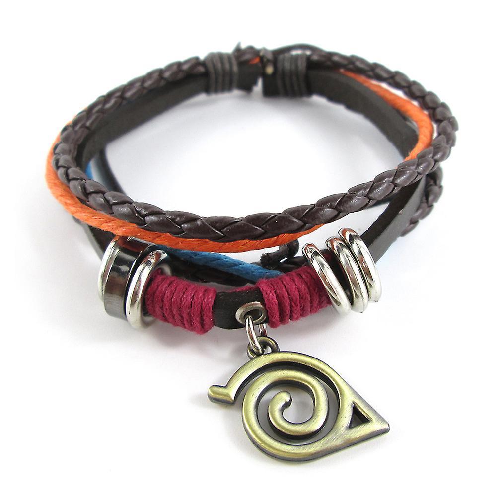 New Uzumaki Naruto Woven Bracelet Wristband ES2637ES2637