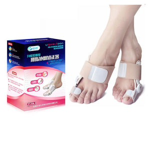 New 2pcs Hallux Valgus Corrector Toe Corrector Big Foot Bone Thumb Separator Orthopedic Belt ES2955