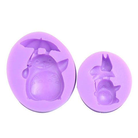 New Cartoon Totoro Chocolate Mold Fondant Cake Silicone Mold Home Baking Tools ES3051ES3051