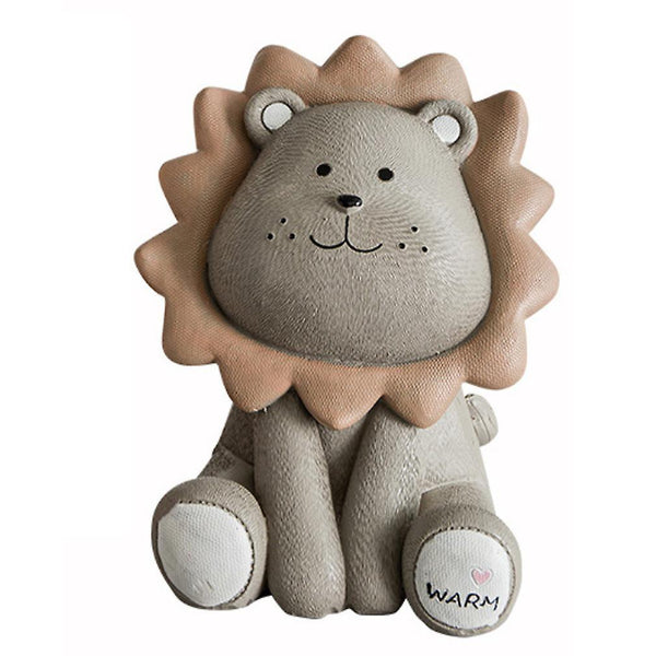 New Lion Piggy Bank Ornaments Animal Jar Ornaments ES3426ES3426