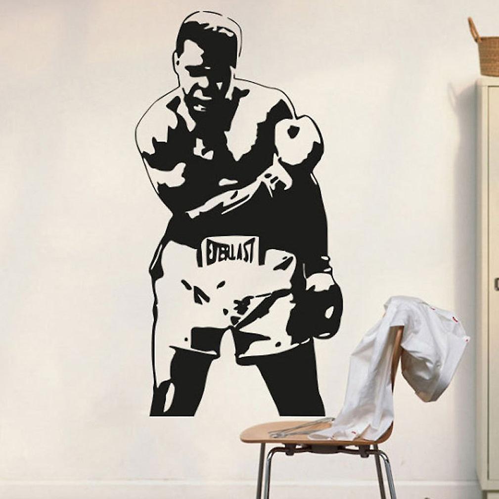 New Champion Mike Tyson Wall Sticker Gym Decoration Wall Decals Stickers Removable ES3636ES3636