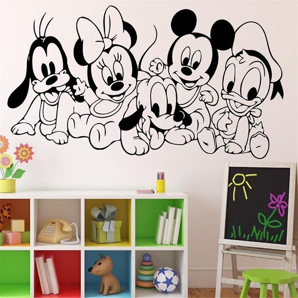 Mickey Mouse DonaldCartoon Poster Decorative Wall Cute funny Stickerers 57x102cm ES3727