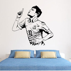 New Neymar Barcelona Wall Sticker Football Player Room Decoration Removable 46x58cm ES3943ES3943