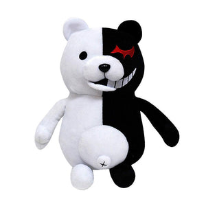 New Super Danganronpa 2 Monokuma Black & White Bear Plush Toy Soft Stuffed Animal Dolls ES5113ES5113