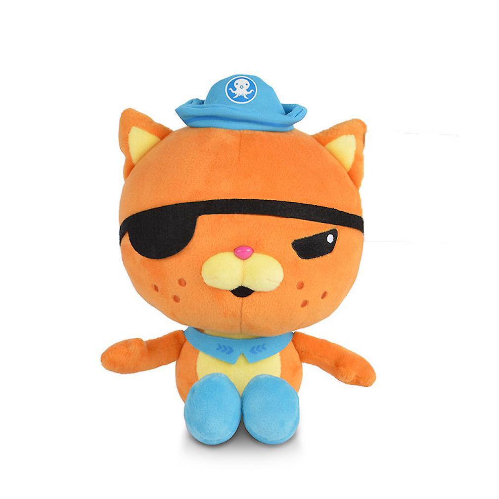 New The Octonauts Kwazii Kitten Plush Doll Toy Submarine Column Kids Gift 30cm ES5317ES5317