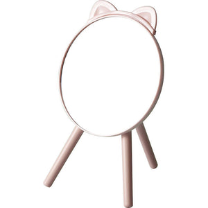 New Double Sided Makeup Table Mirror With Comb Portable Hd Cosmetic Desk Mirror ES6612ES6612