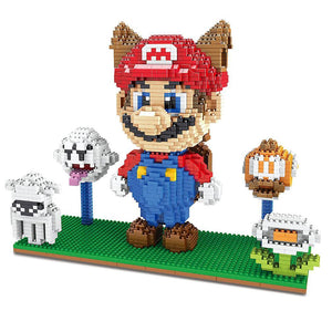 New Super Mario Building Blocks Puzzle Micro 3d Figures Educational Brick Toys ES7498ES7498