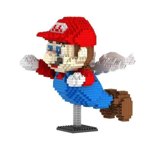 New Super Mario Building Blocks Puzzle Micro 3d Figures Educational Brick Toys ES7504ES7504