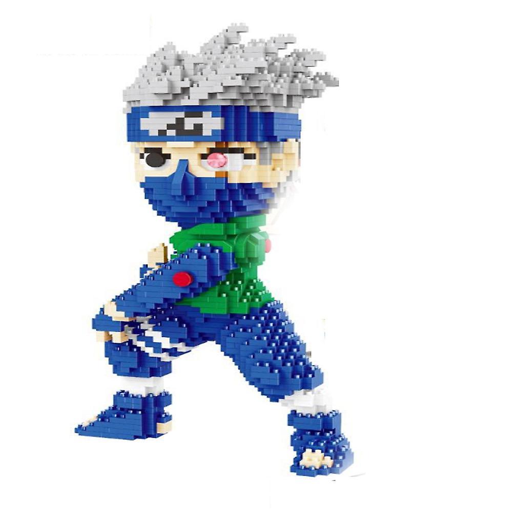 New Naruto Kakashi Building Blocks Puzzle Micro 3d Figures Educational Brick Toys ES7523ES7523