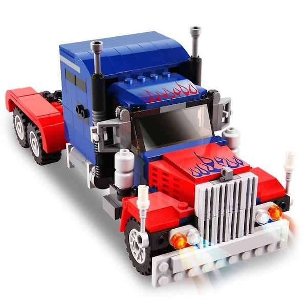 New Optimus Prime Building Blocks Transformers Puzzle Micro 3d Figures Educational Brick Toys ES7525ES7525