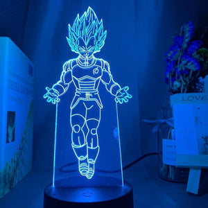 New Dragon Ball Gotenks Usb 3d Anime Night Light Atmosphere Led Table Lamp ES8781ES8781