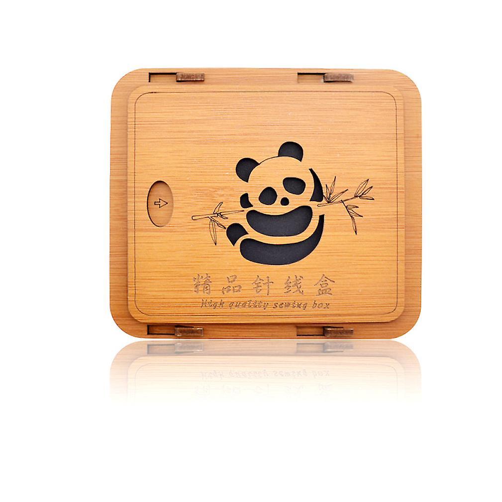 New Wedding Home Gift Sewing Box Set 24 Colors Sewing Nail-free Artwork Panda Sewing Kit ES9857