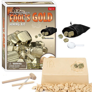 New Fool's Gold Mining Kit Archeology Biology Simulation Toys Theme Park Decoration ES9841ES9841