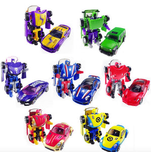 New 7pcs Small Transformer Deformed Toys King Kong Buddy Legendary Mini Car Robot Pocket Toy ES11470ES11470