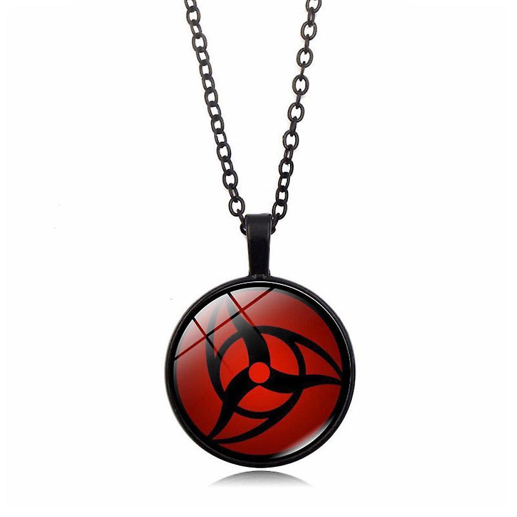 New Naruto Sharingan Time Stone Pendant Sweater Chain ES11550