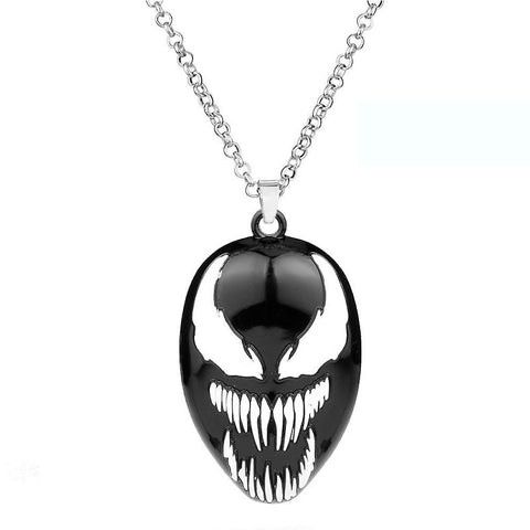 New Spider-man Venom Poison Alloy Pendant Necklace ES12261