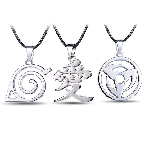 New 3pccs Anime Jewelry Naruto Gaara Necklace ES12514ES12514