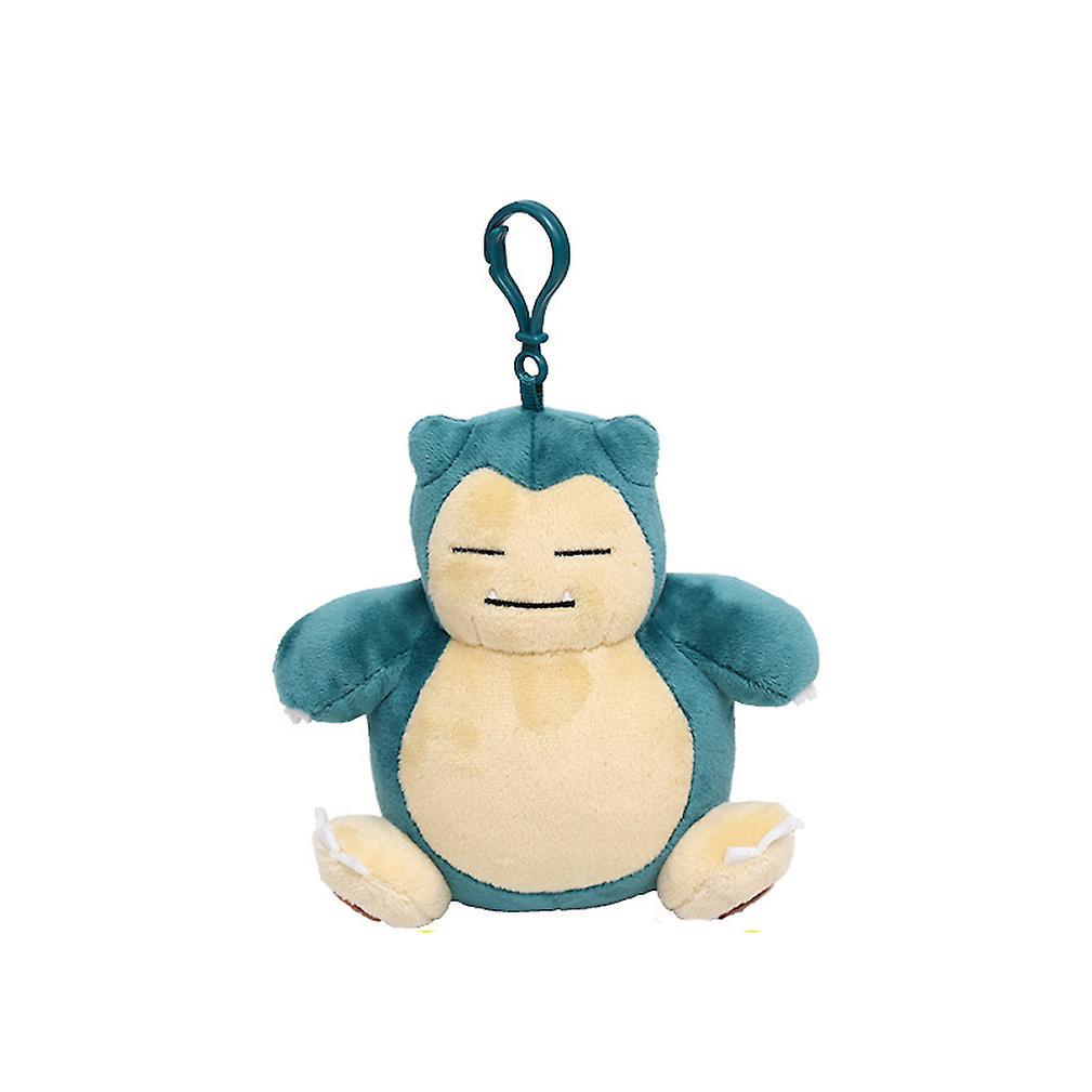 New Snorlax Kabigon Keychain Key Ring Pendant Plush Pendant ES12577