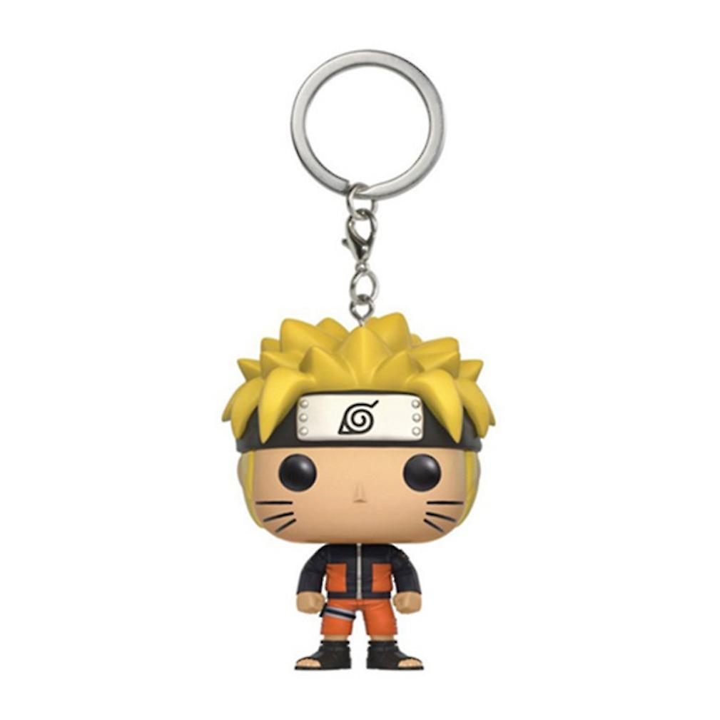 New Naruto Figures Uzumaki Naruto Keychain Key Ring Pendant ES12712