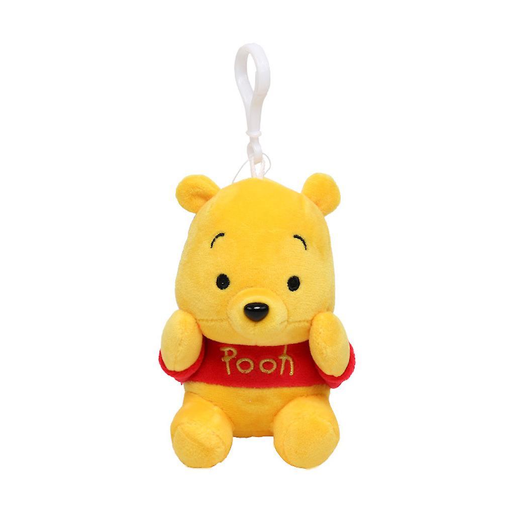 New Winnie The Pooh Plush Doll Pendant Toys Bag Pendant Keychain Key Ring ES12761ES12761