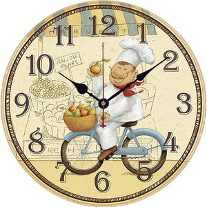 New Wall Clock Living Room Decoration Chef Pastry Clock ES13051ES13051