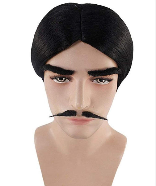 New Musical Drama Wigs Gomez Addams Synthetic Hair Wigs ES13428ES13428