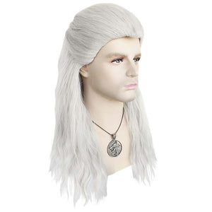 New Game Wigs The Witcher Cosplay Wig Cap ES13457ES13457