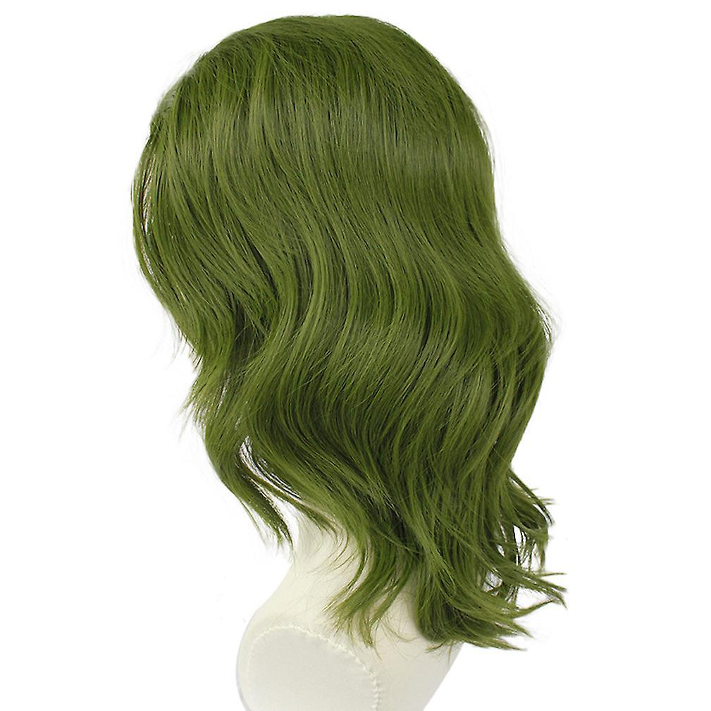 New Joker Wigs Joker Origin Film Cosplay Curl Wigs Green ES13456ES13456