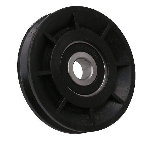 60mm OD Black Groove Bearing Pulley Cable Wheel for Gym Equipment PartsWS31