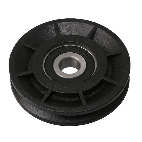 60mm OD Black Groove Bearing Pulley Cable Wheel for Gym Equipment PartsWS31