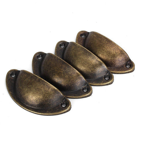 4pcs Bronze Iron Antique Drawer Pull HandleWS197