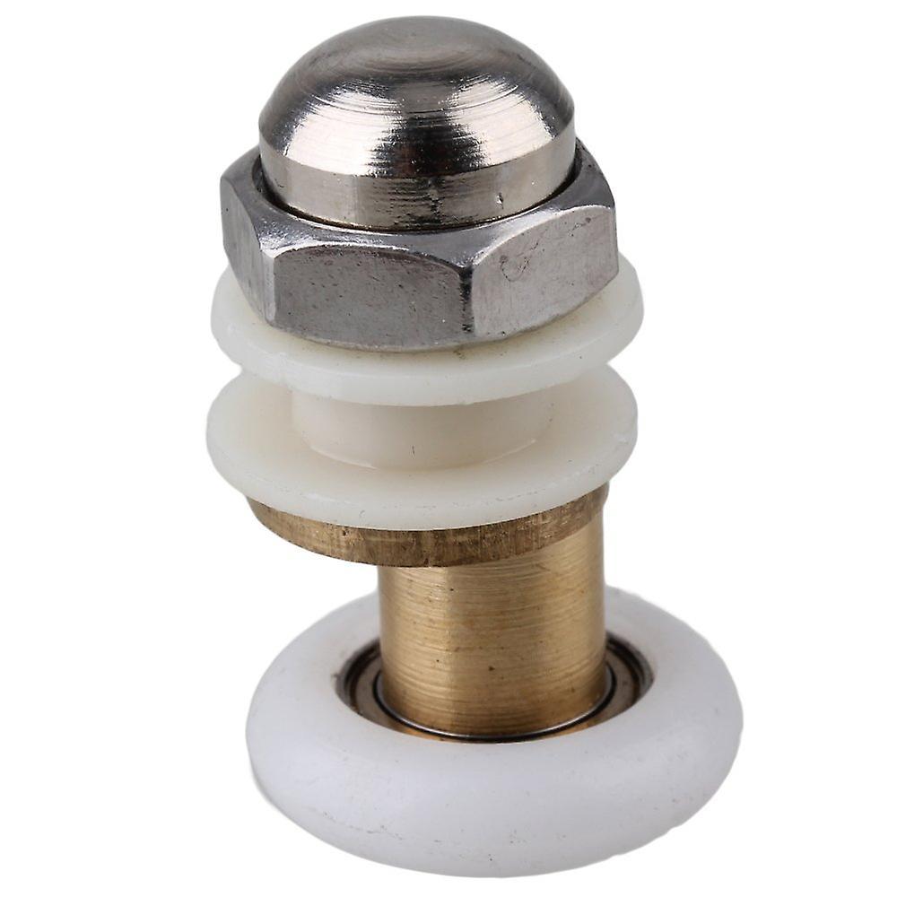 For 19mm Dia Partiality Shower Sliding Door Roller Runner Wheel With Copper Axis WS22